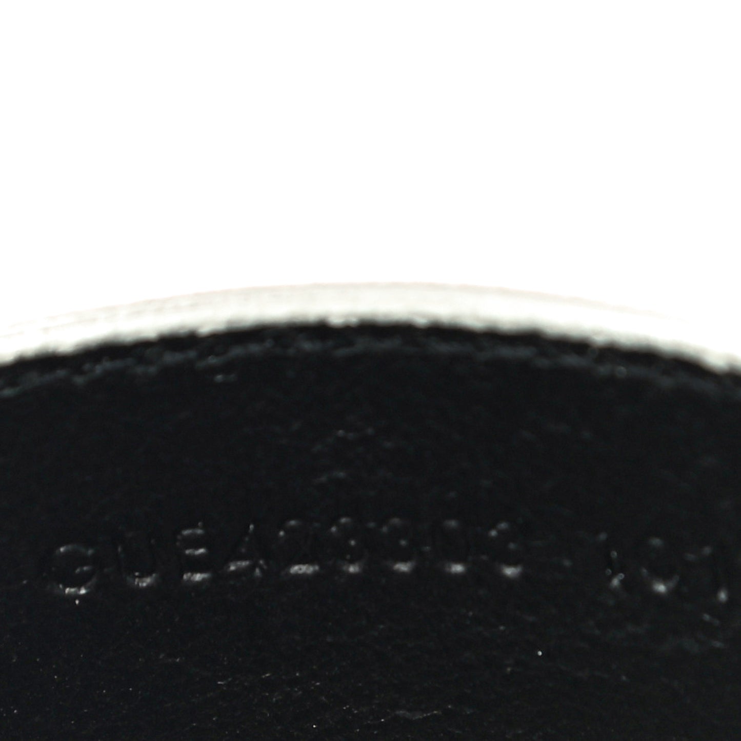 Grain De Poudre Monogram Credit Card Case Black White