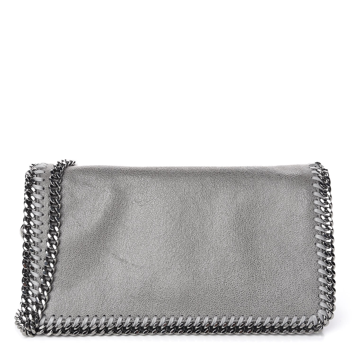 Stella McCartney Shaggy Deer Falabella Crossbody Bag Light Grey 1 of 9