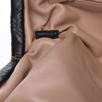 Prada Nappa Gaufre Clutch Black 7 of 7