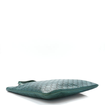 Gucci Guccissima Flat Vertical Tote Green 4 of 12