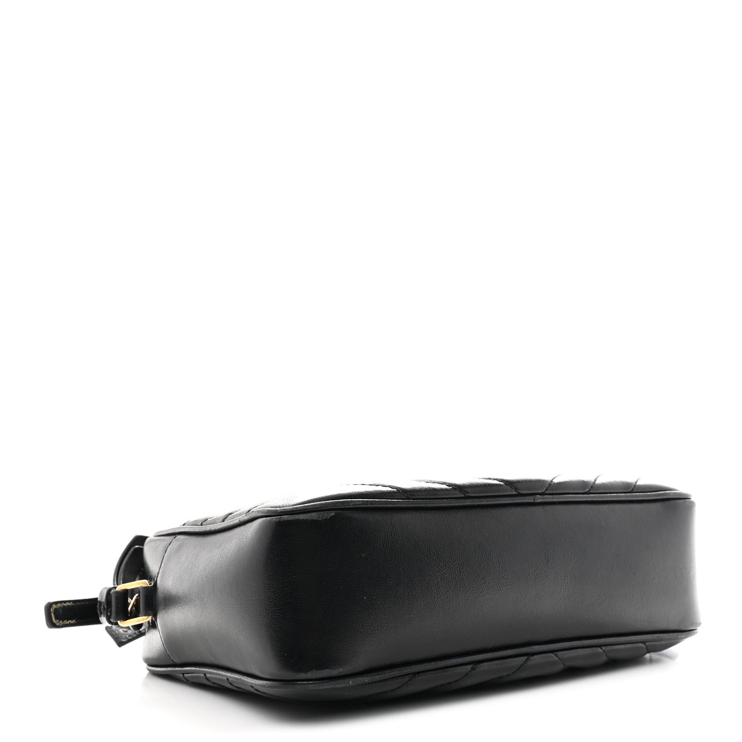 Calfskin Matelasse Monogram Lou Camera Bag Black