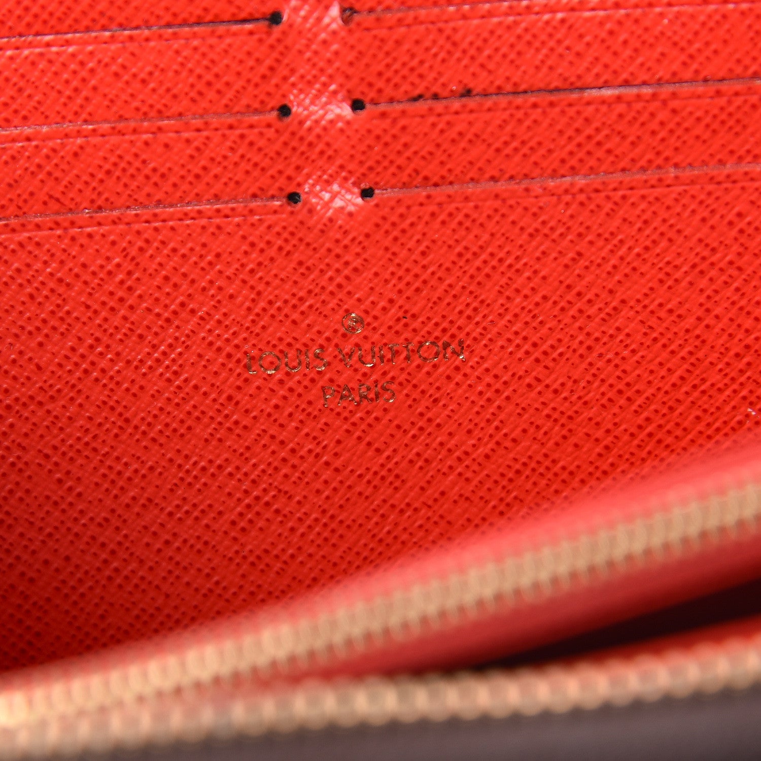 Louis Vuitton Monogram Zippy Wallet Coquelicot 6 of 8