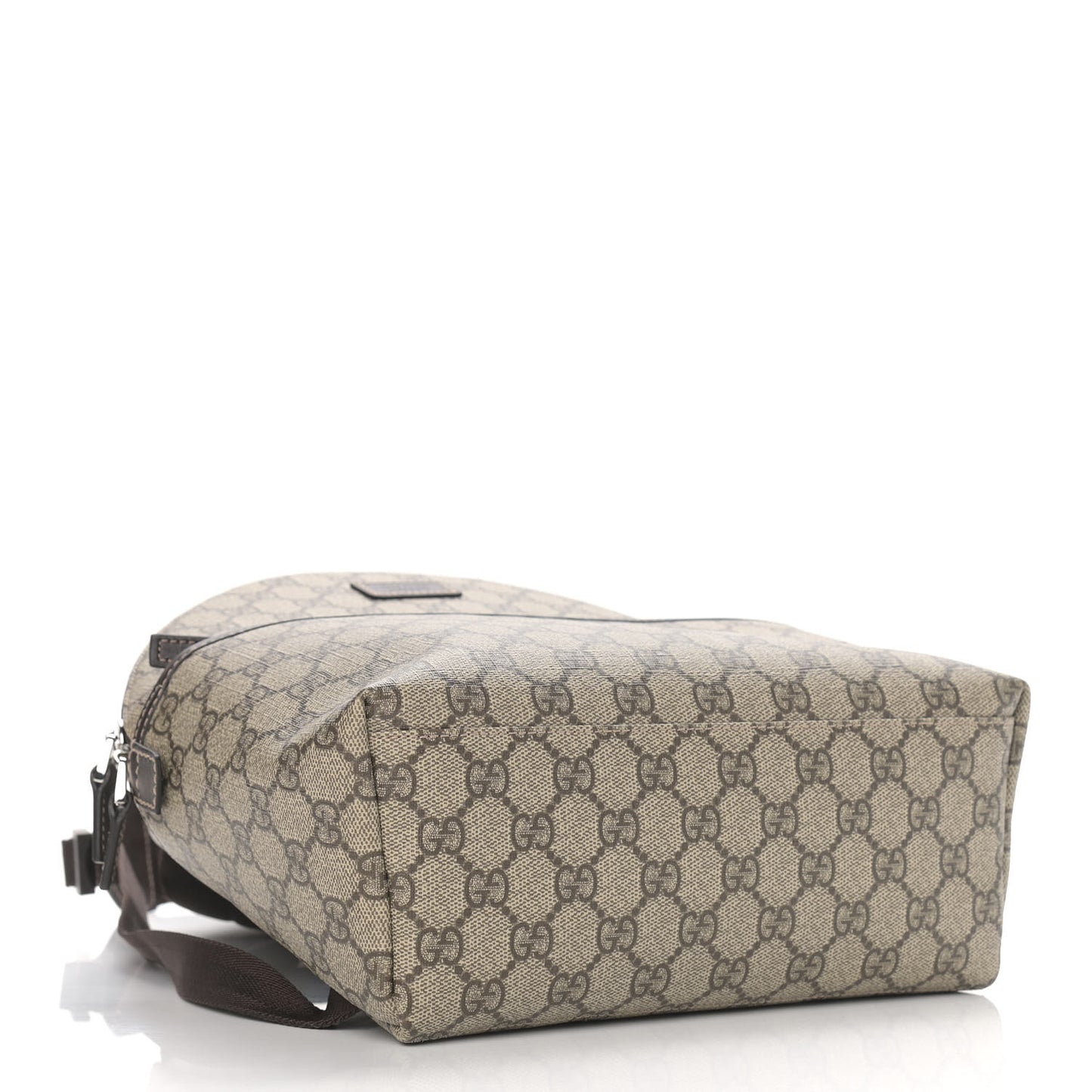 GG Supreme Monogram Margaux Calfskin Childrens Day Backpack Beige Ebony Cocoa Dark Chocolate