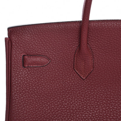 Hermes Fjord Birkin 35 Rouge H 10 of 24