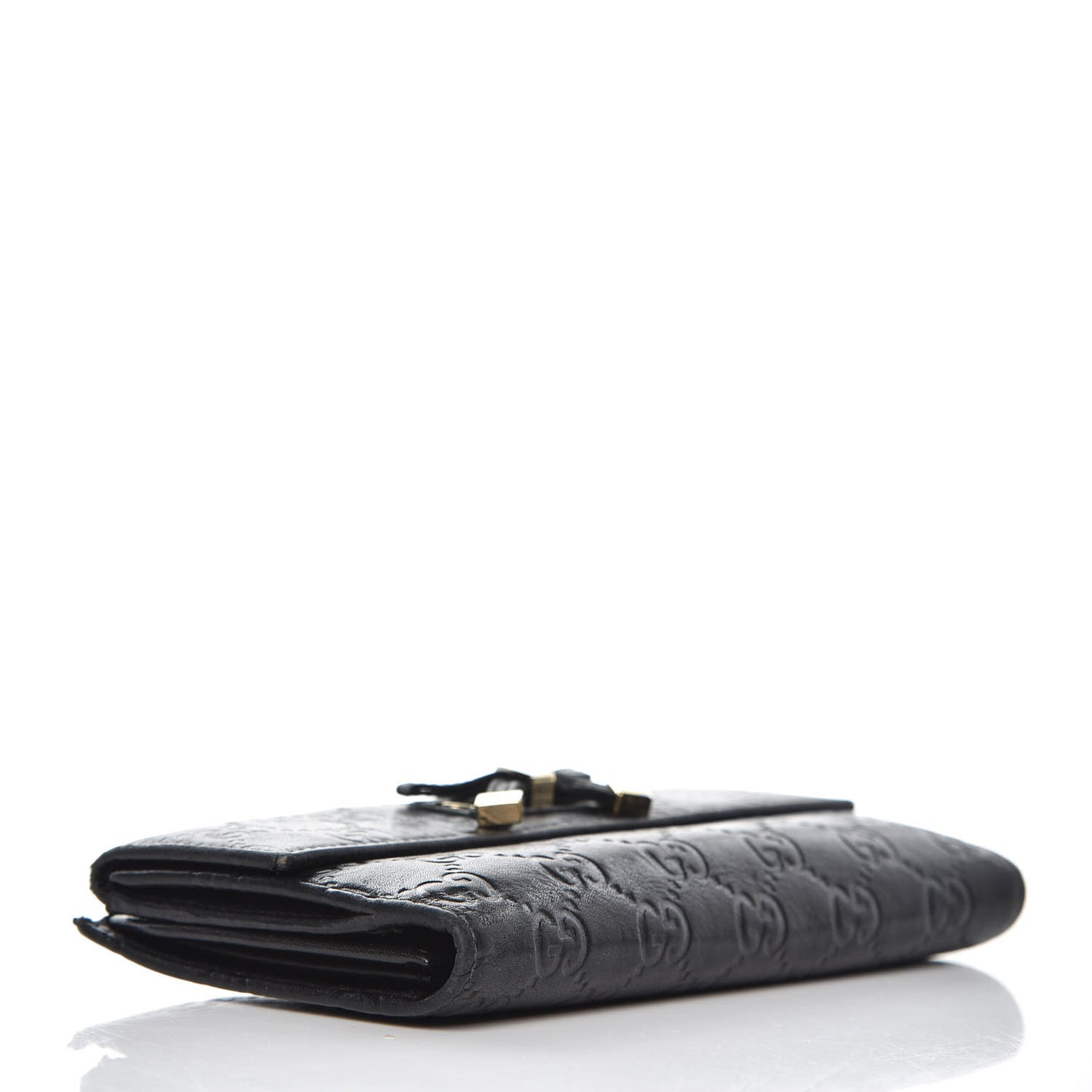 Guccissima Princy Continental Wallet Black