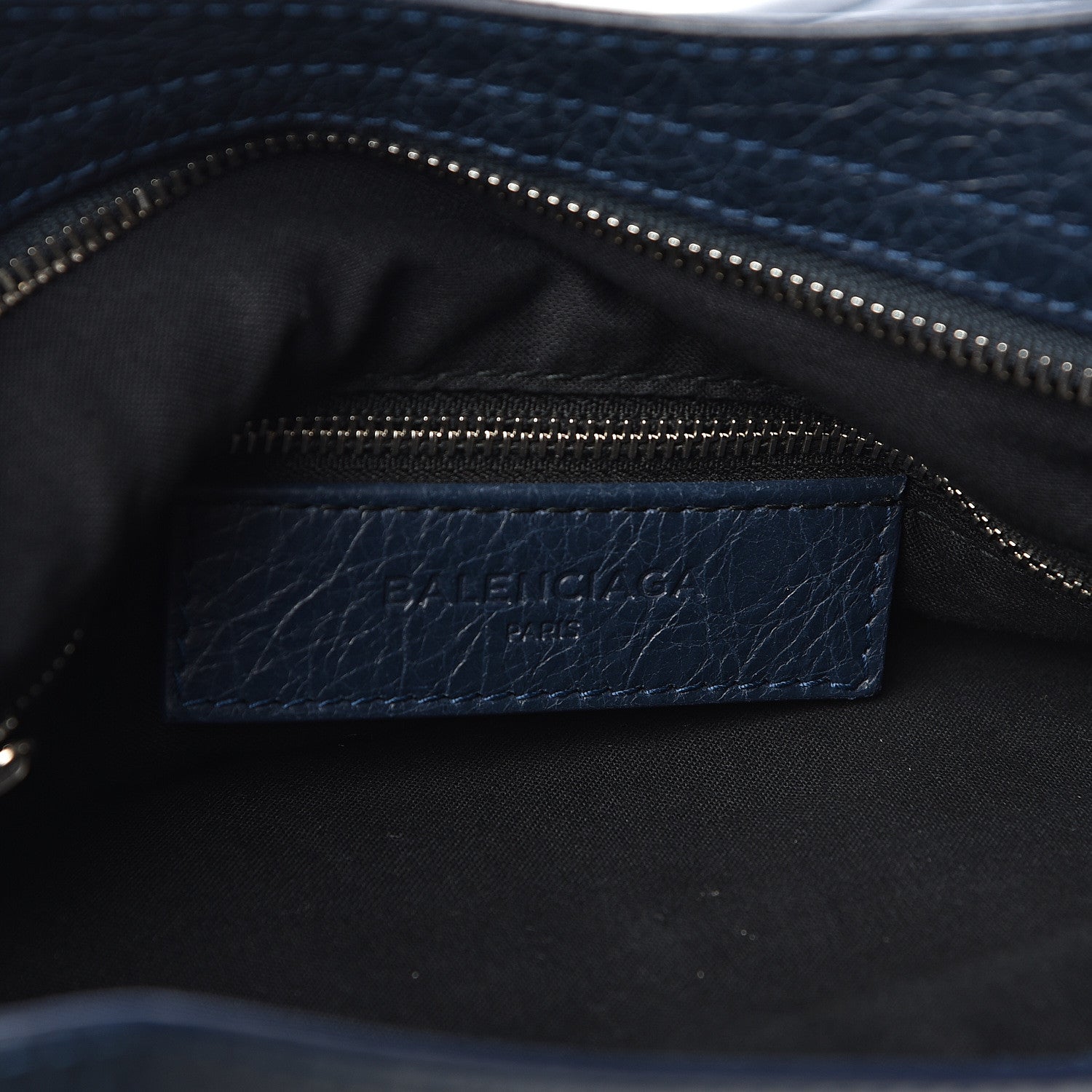 Balenciaga Agneau Giant 12 Silver Hardware Town Bleu Obscur 7 of 12