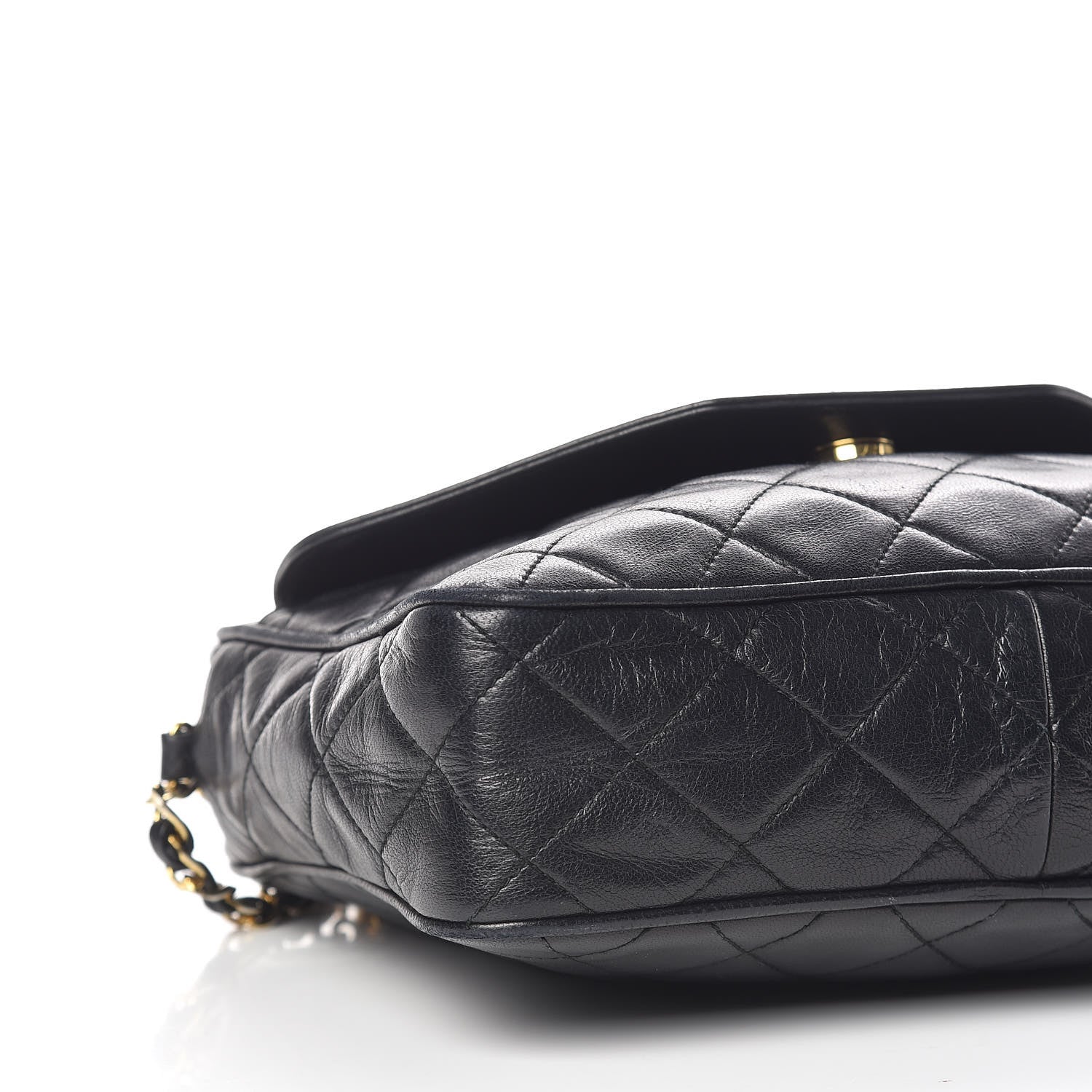 Chanel Lambskin Quilted Tassel Camera Case Black 9 of 10