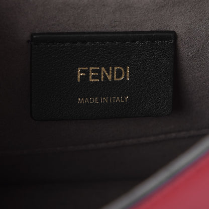 Fendi Vitello Century Opaco F is Fendi Small Kan I Shoulder Bag Fragola 7 of 8