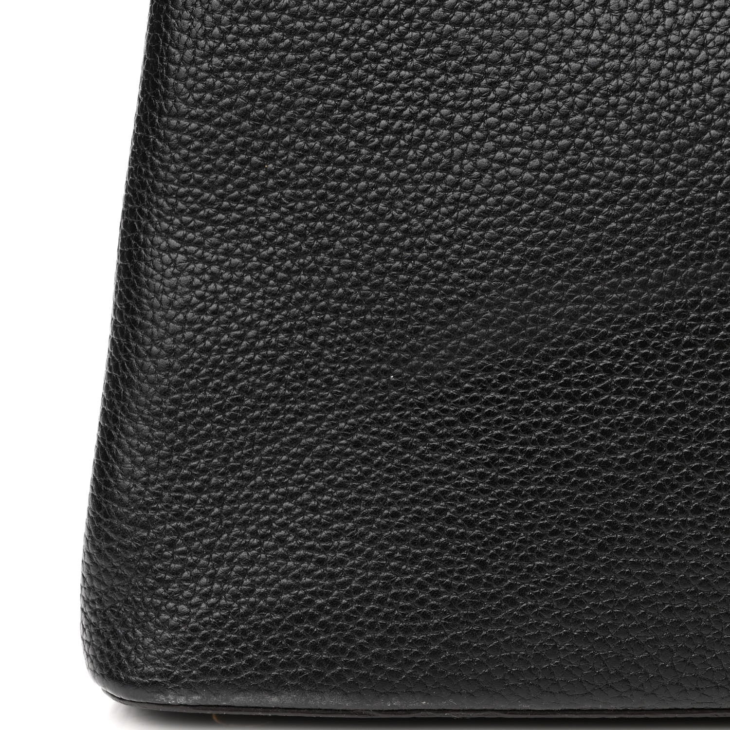 Louis Vuitton Taurillon Capucines MM Black Fuchsia 14 of 16