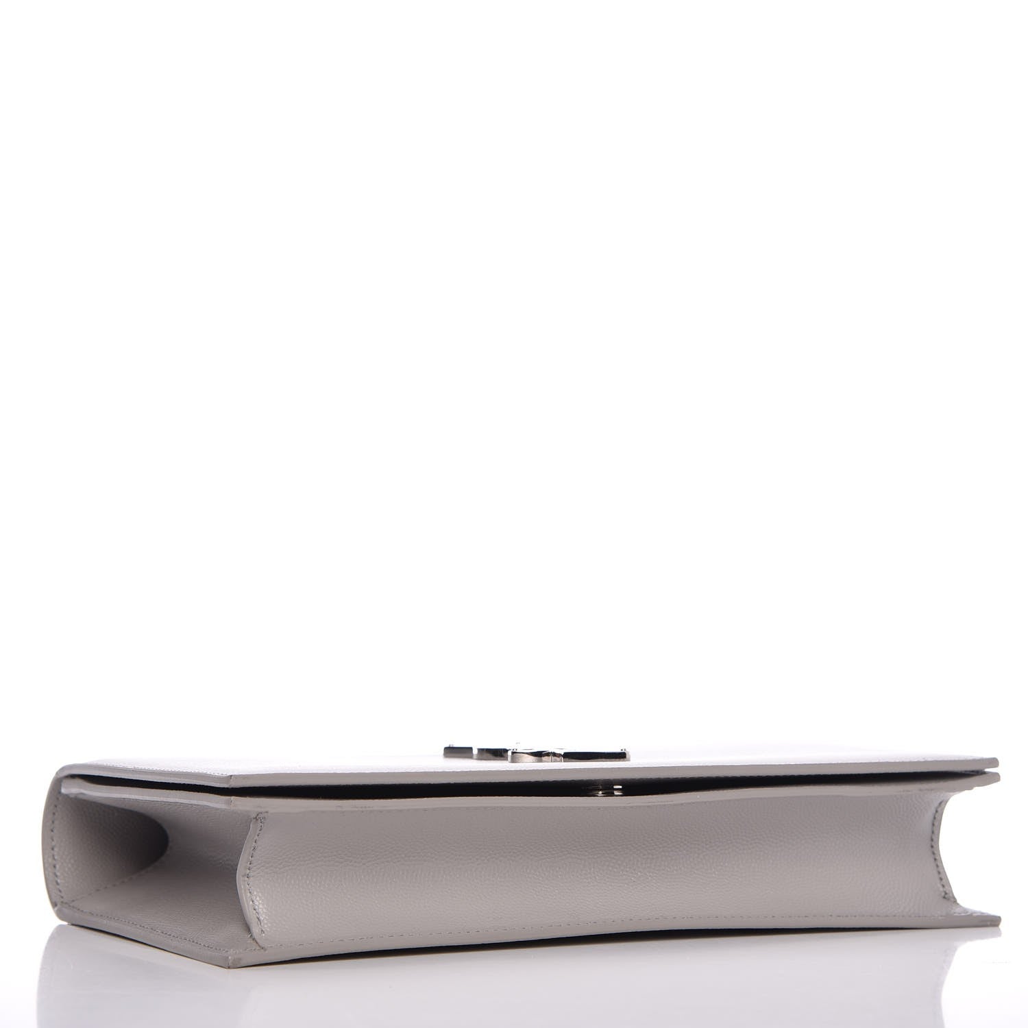 Saint Laurent Grain De Poudre Classic Monogram Kate Clutch Souris 4 of 7