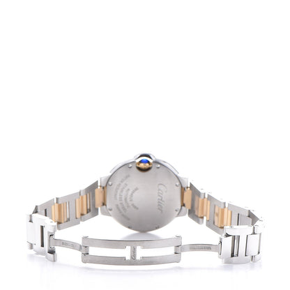 Cartier Stainless Steel 18K Yellow Gold 33mm Ballon Bleu De Automatic Watch 7 of 12