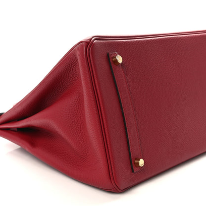 Hermes Togo Birkin 35 Rouge Grenat 8 of 11