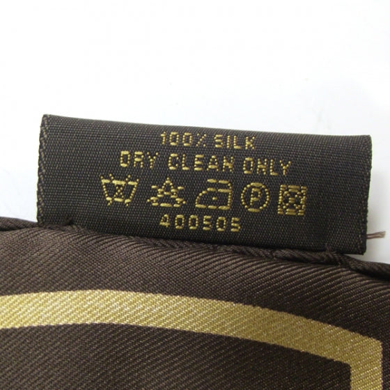 Silk Monogram Dentelle Scarf