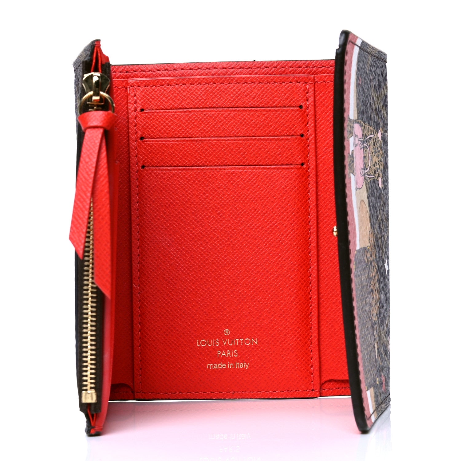 Louis Vuitton Monogram 2018 Christmas Animation Victorine Wallet 4 of 4