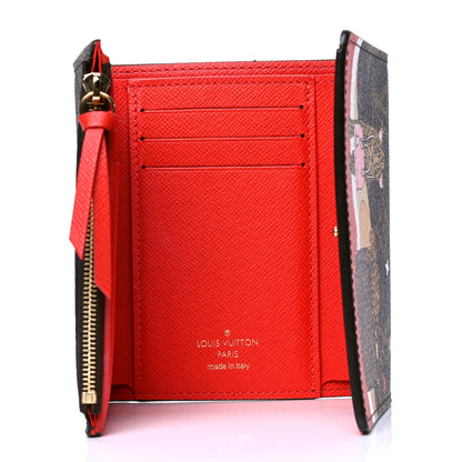 Louis Vuitton Monogram 2018 Christmas Animation Victorine Wallet 4 of 4
