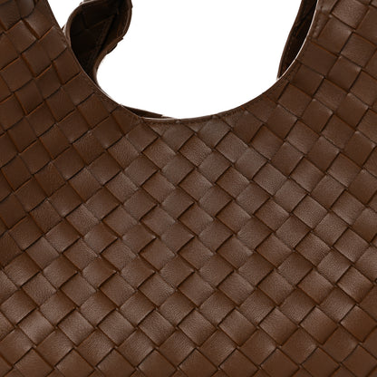 Bottega Veneta Intrecciato Medium Campana Shoulder Bag Tannin 7 of 9