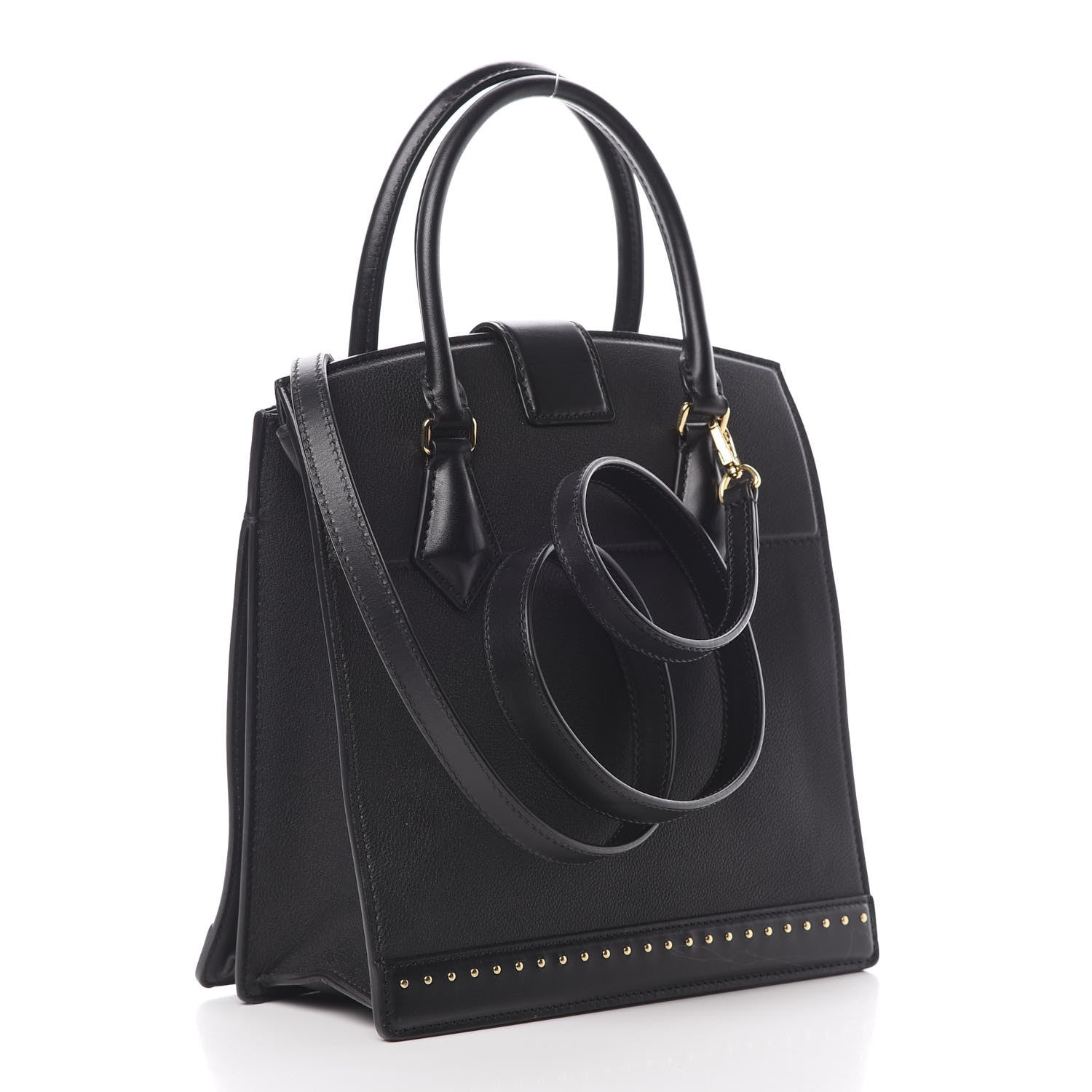 Louis Vuitton Taurillon Cour Marly PM Black 4 of 12