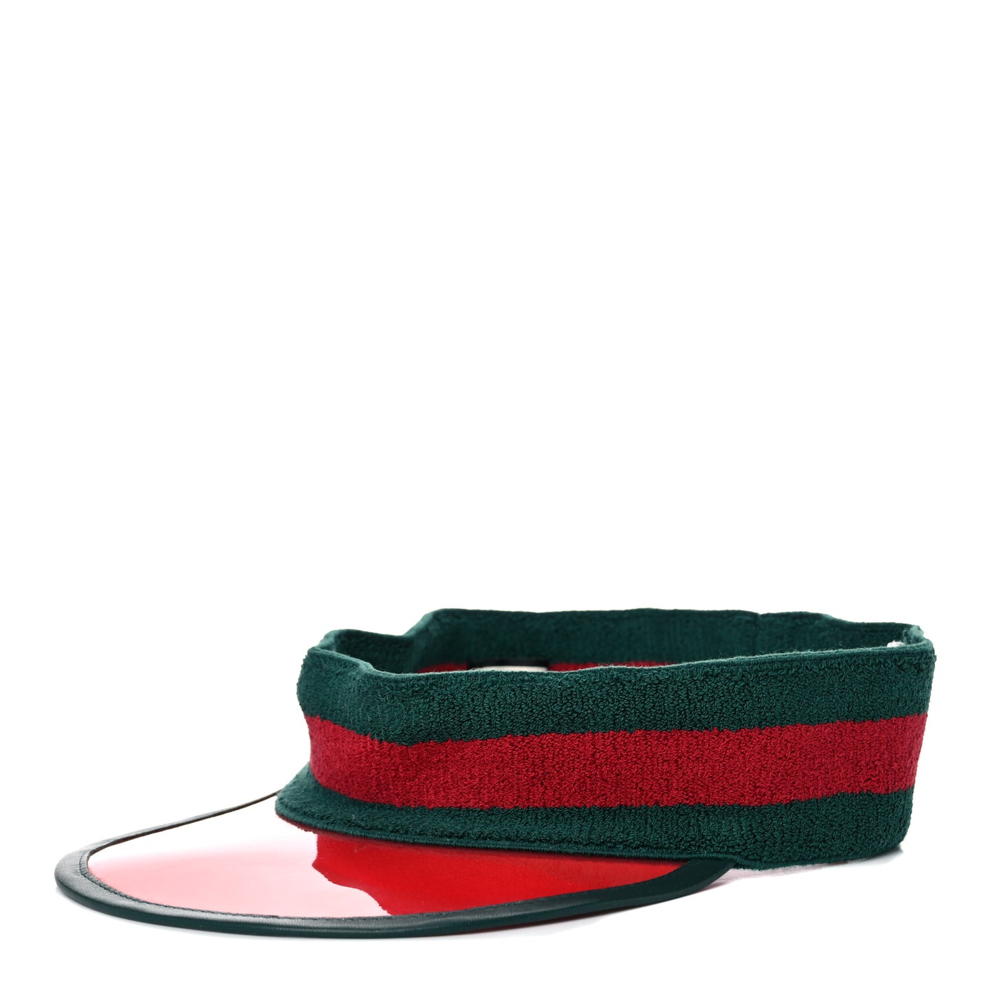 Vinyl Web Visor L Green Red