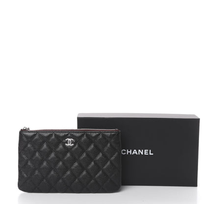 Chanel Caviar Quilted Small Pouch Black 8 of 8