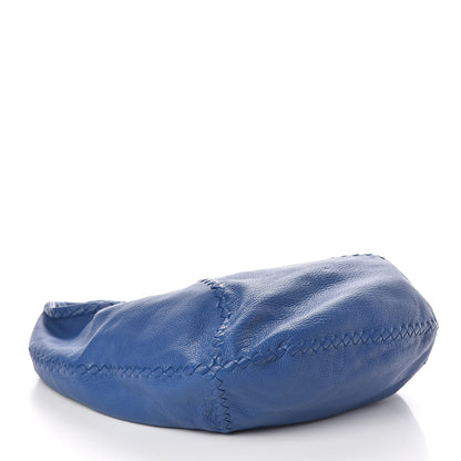 Bottega Veneta Cervo Deerskin Large Hobo Signal Blue 4 of 9