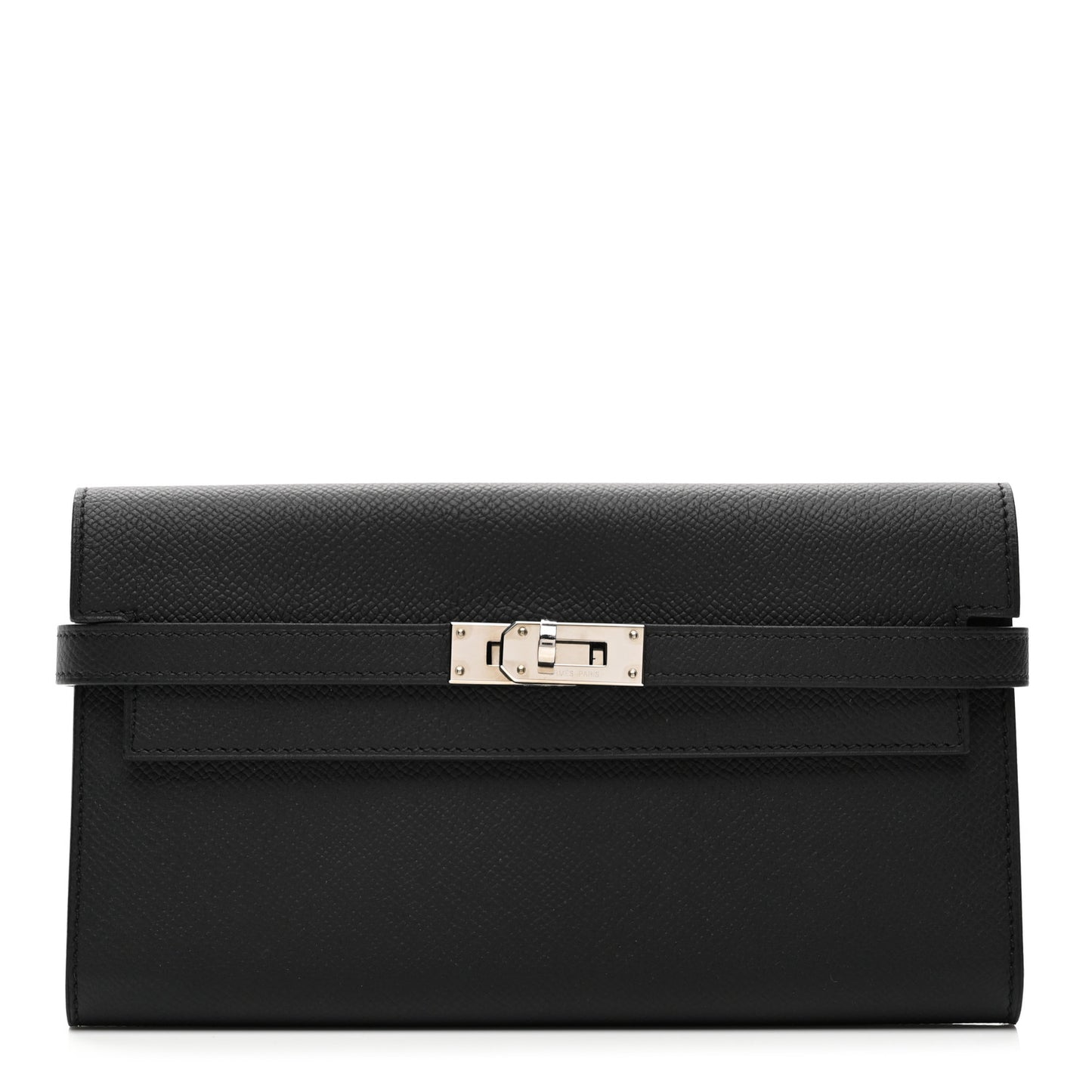 Epsom Kelly Longue Wallet Black