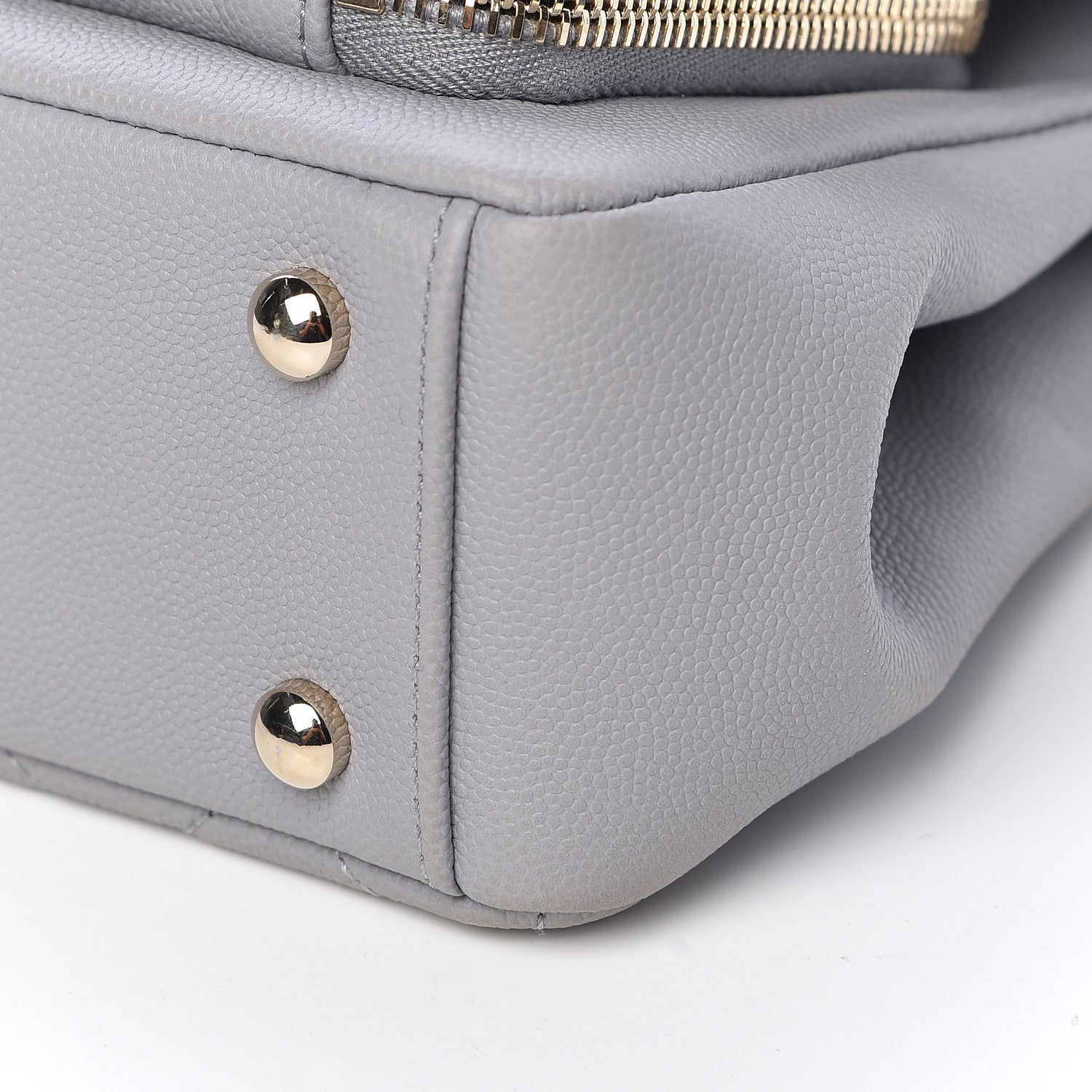 Chanel Caviar Quilted Small Business Affinity Flap Grey 10 of 14