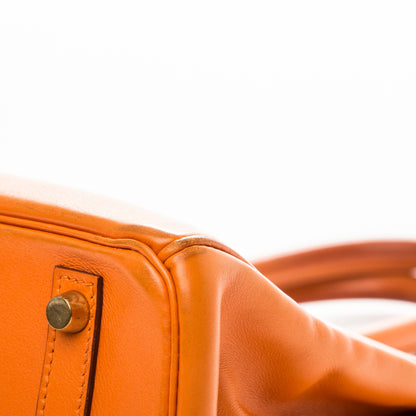 Hermes Swift Birkin 30 Orange 12 of 34