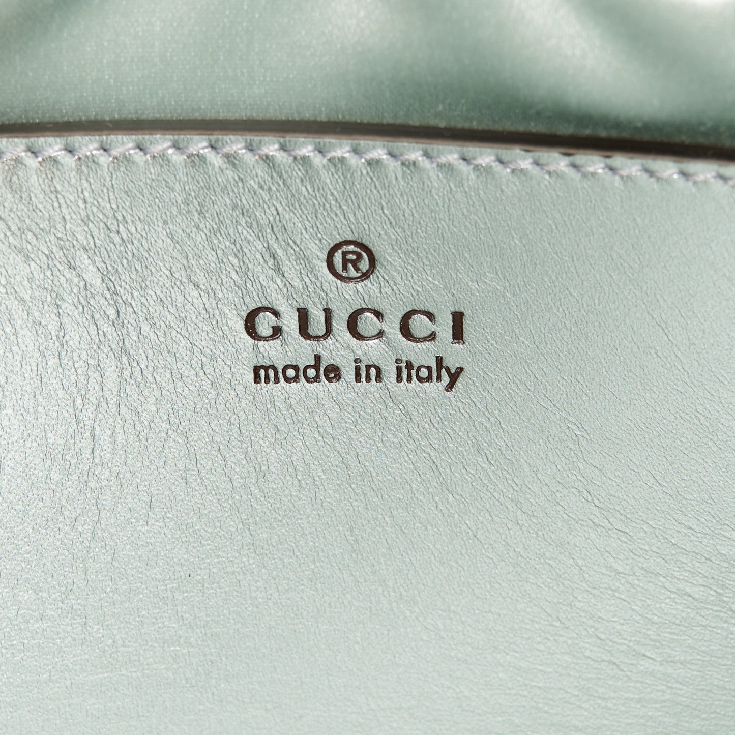 Iridescent Nappa Chevron Matelasse Small GG Marmont Chain Shoulder Bag Iridescent Salvy Green