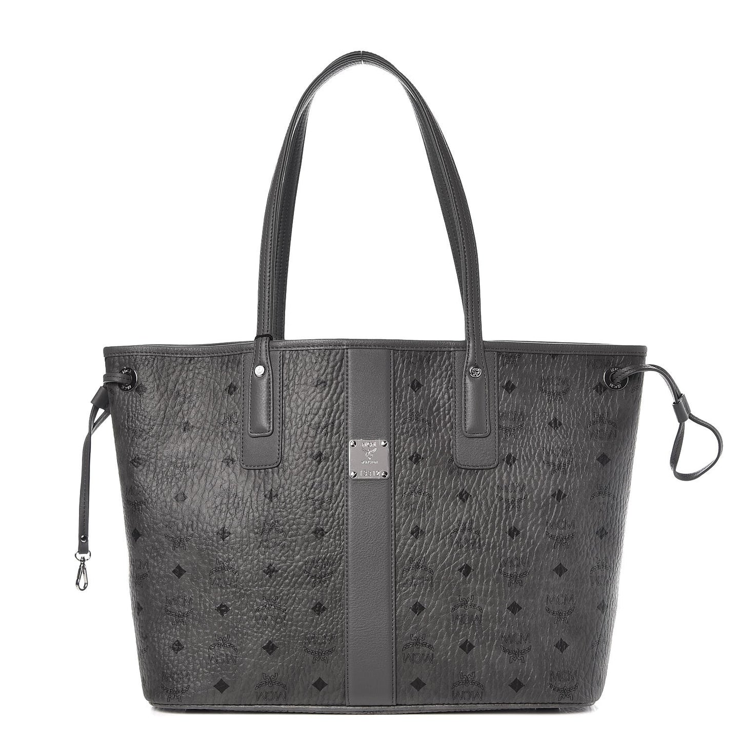 Visetos Medium Liz Reversible Shopper Tote Phantom Grey
