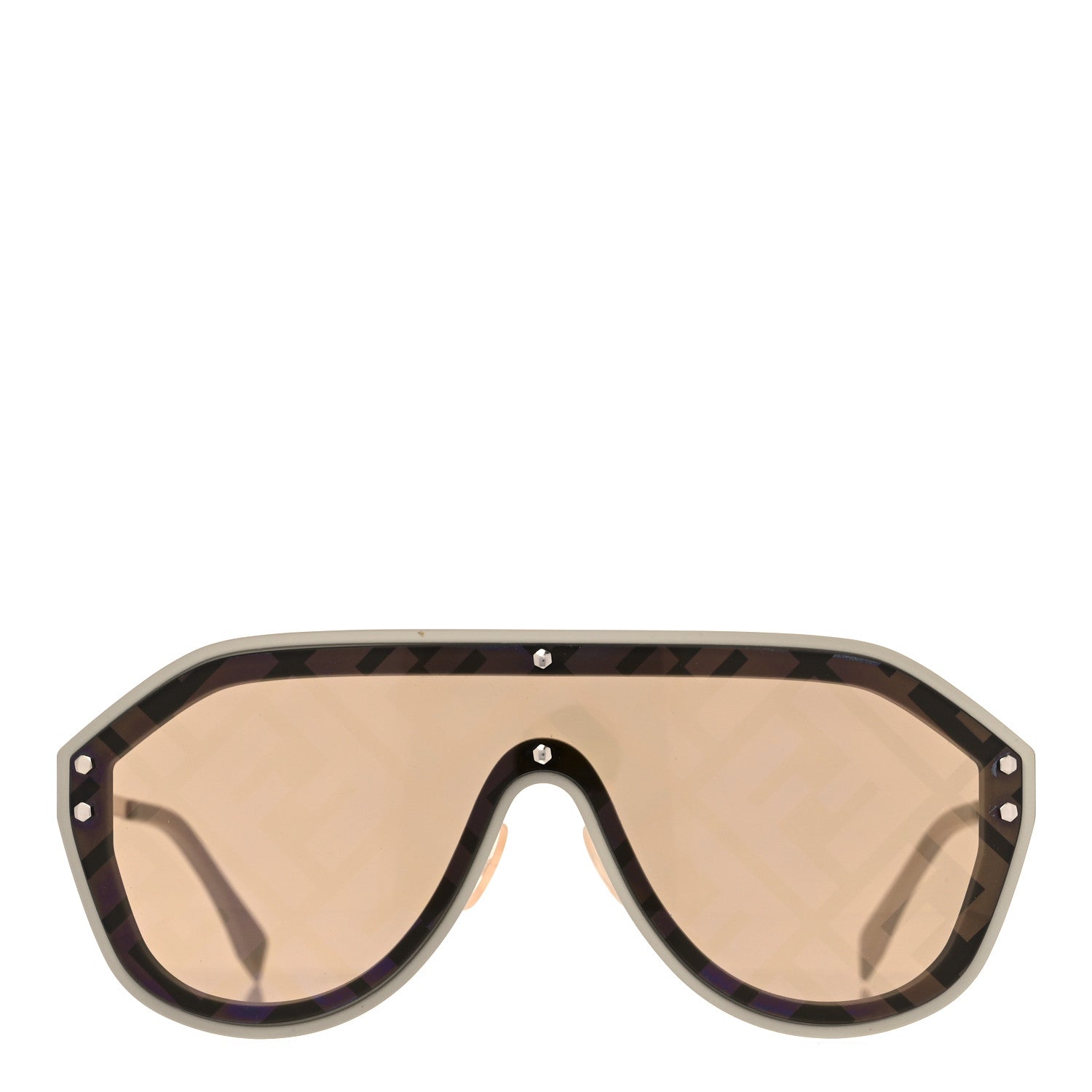 Fendi FF Fabulous Shield Sunglasses FF M0039/G/S White 4 of 12