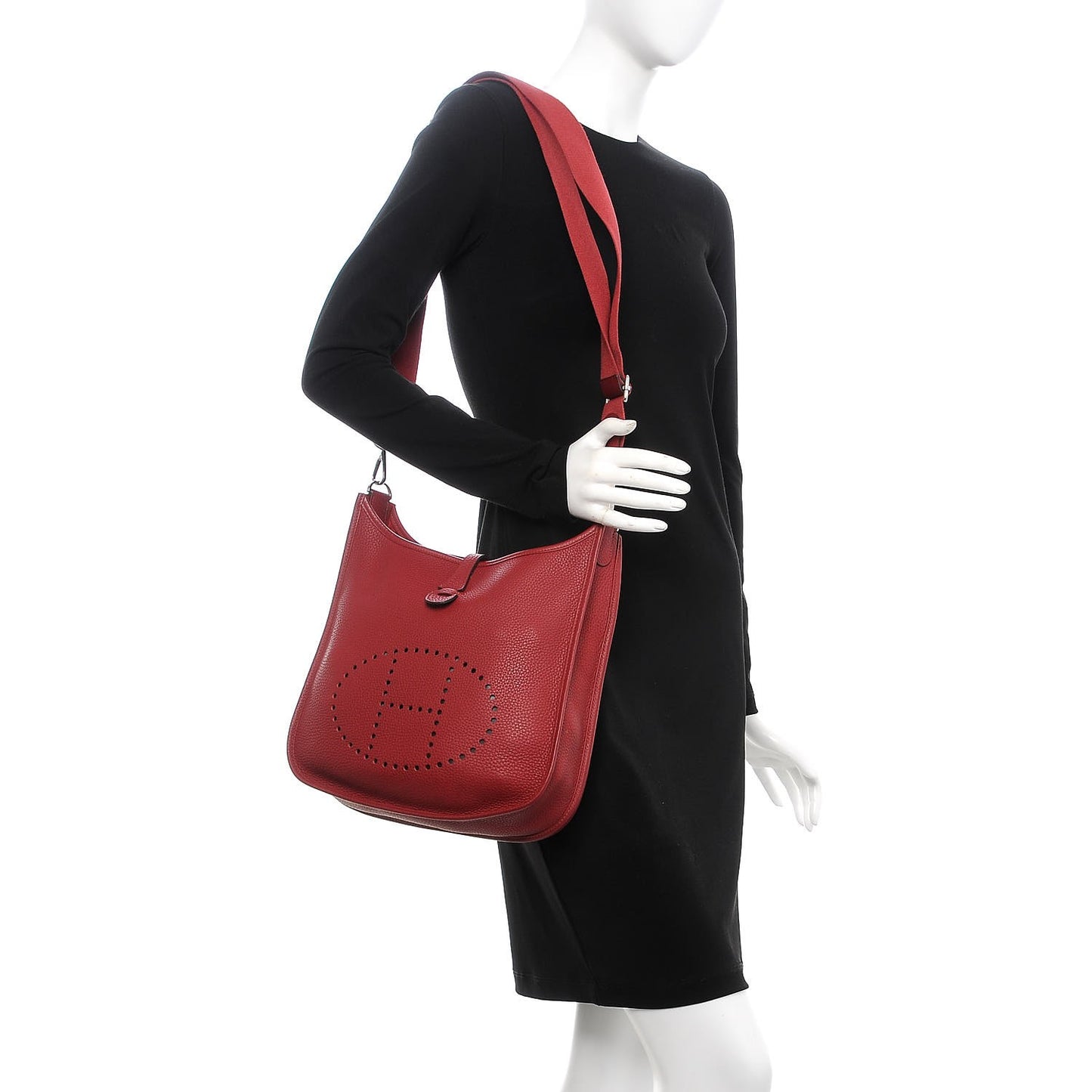Taurillon Clemence Evelyne III PM Rouge Grenat