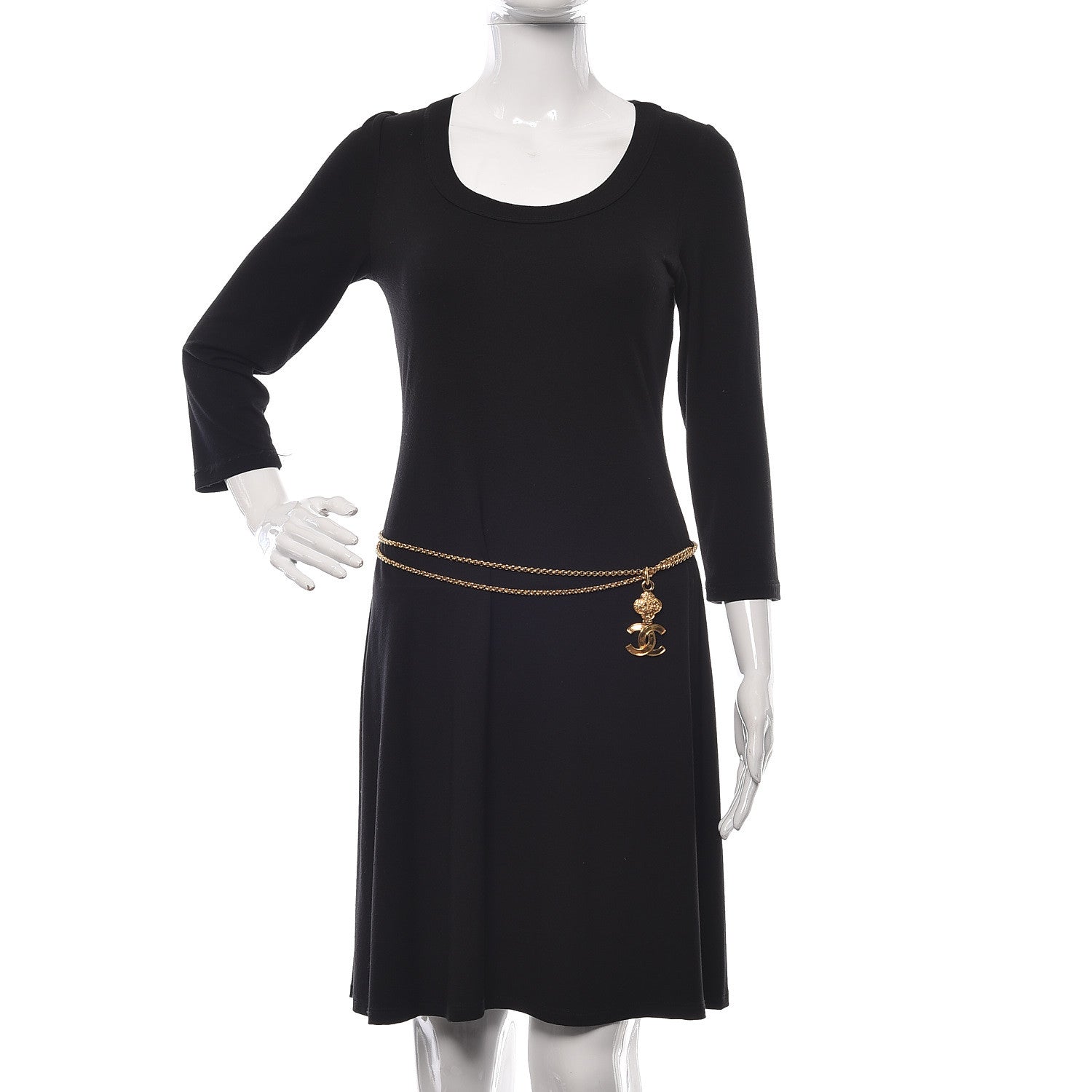 Chanel Chain CC Medallion Belt Gold 2 of 5