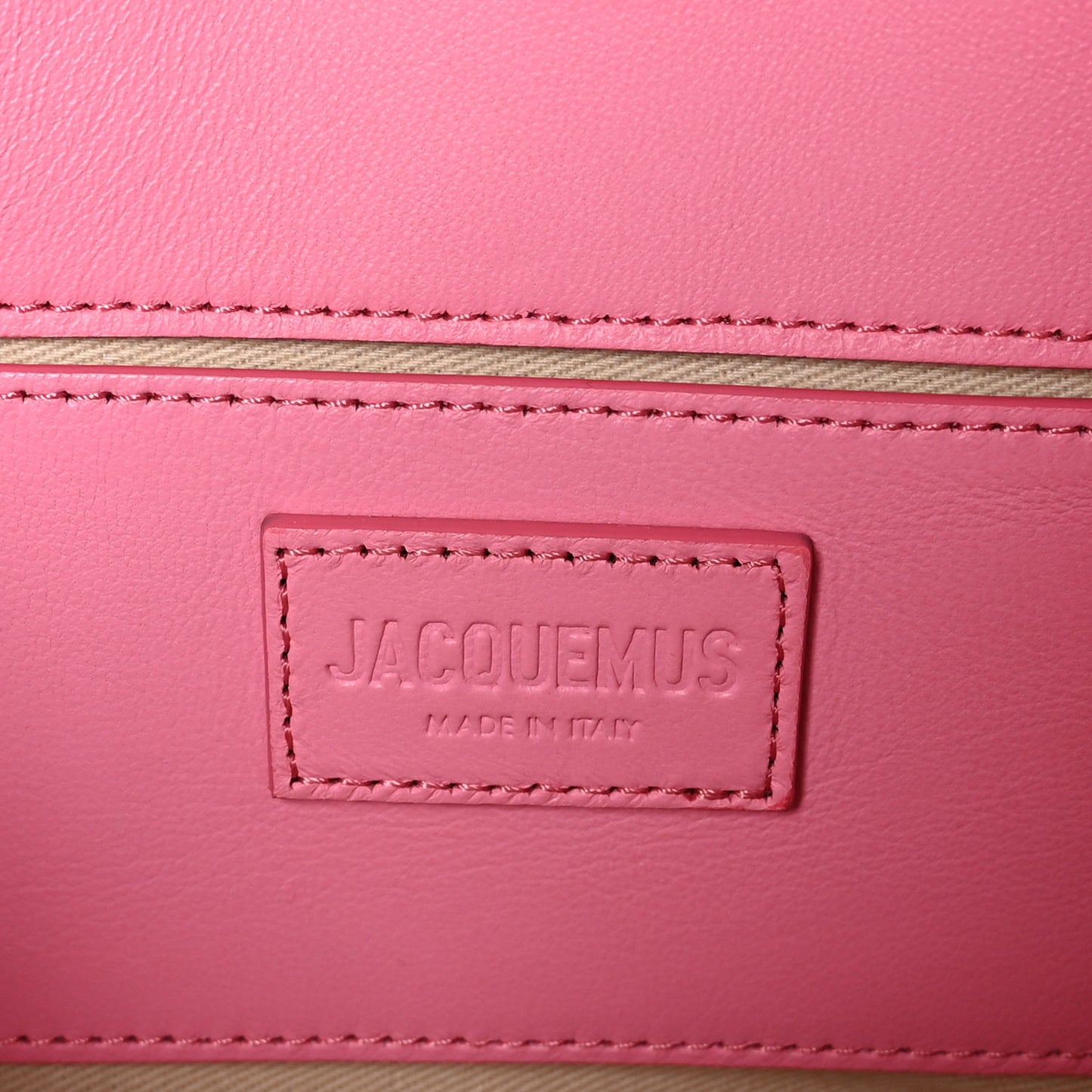 Padded Lambskin Le Bambimou Pink