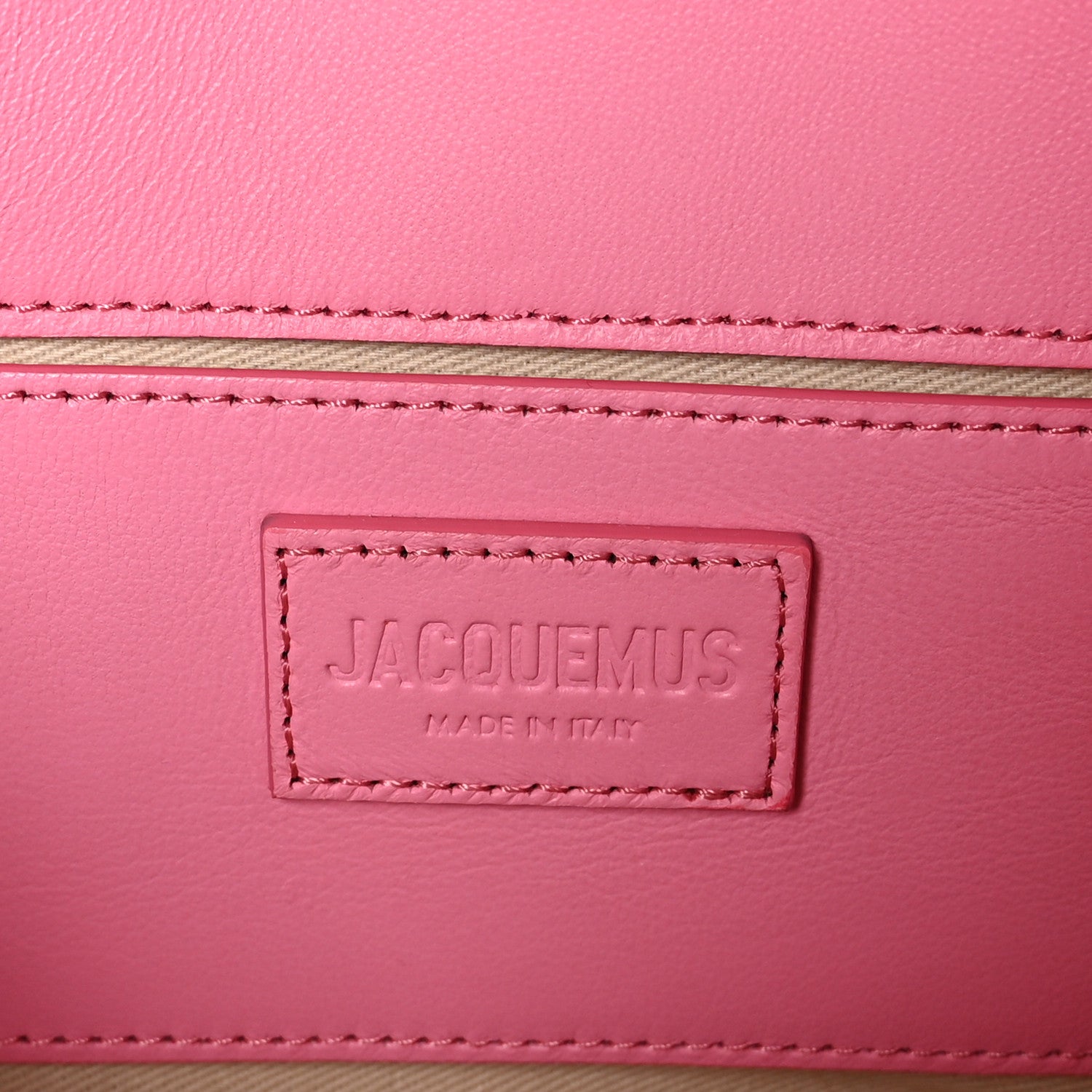 Jacquemus Padded Lambskin Le Bambimou Pink 6 of 9