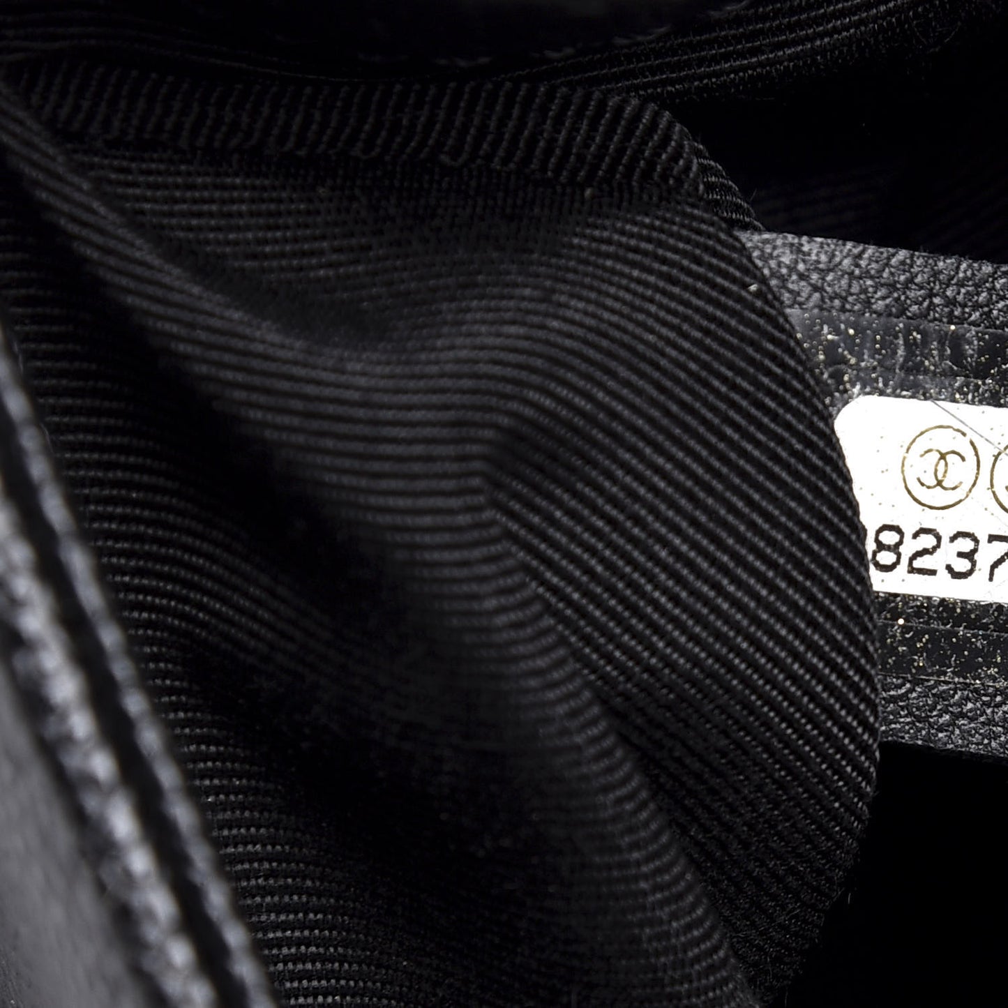 Caviar Quilted Small Boy Flap Black
