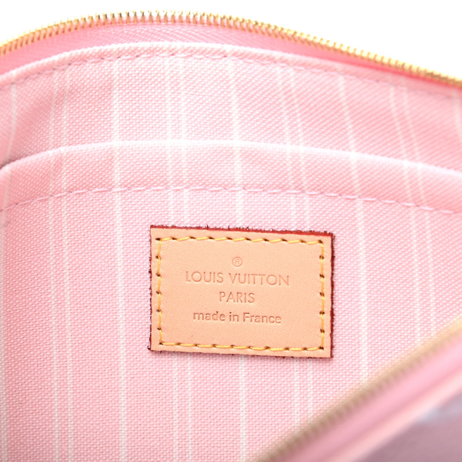 Louis Vuitton Monogram By The Pool Neverfull MM Pochette Light Pink 6 of 6