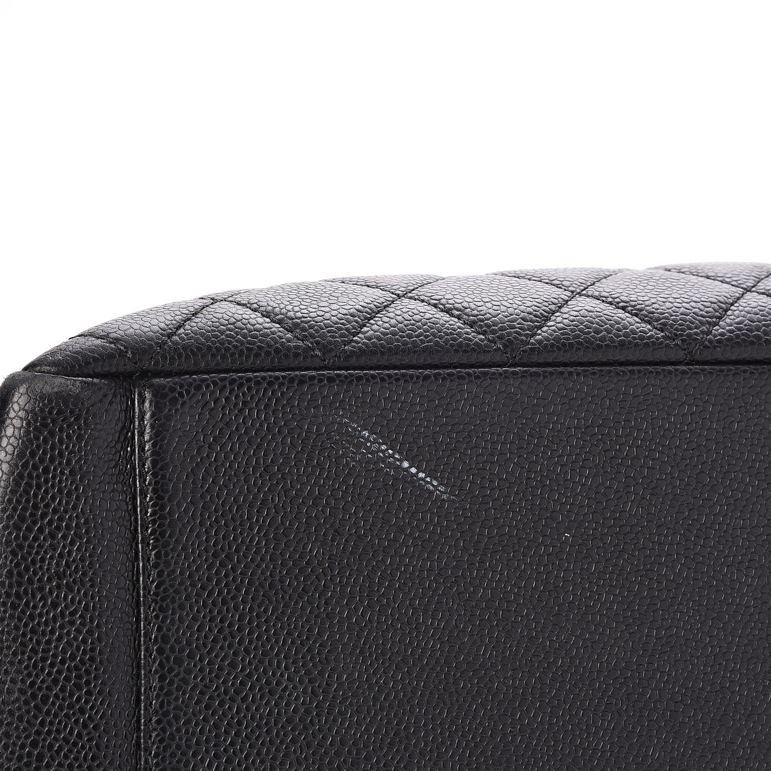 Chanel Caviar Quilted Grand Shopping Tote GST Black 8 of 10