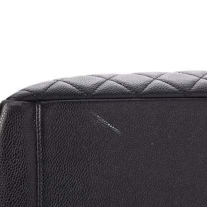 Chanel Caviar Quilted Grand Shopping Tote GST Black 8 of 10