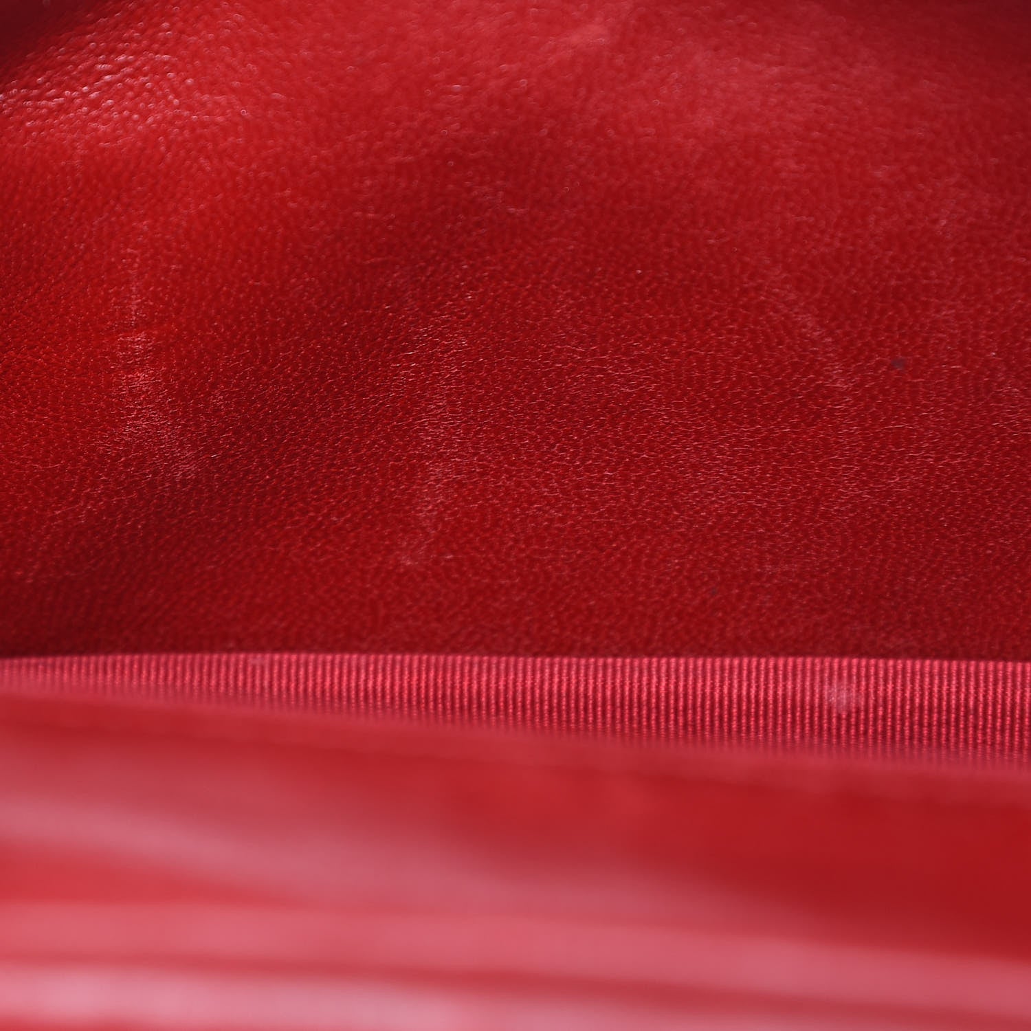 Chanel Patent Quilted Wallet On Chain WOC Red 18 of 19
