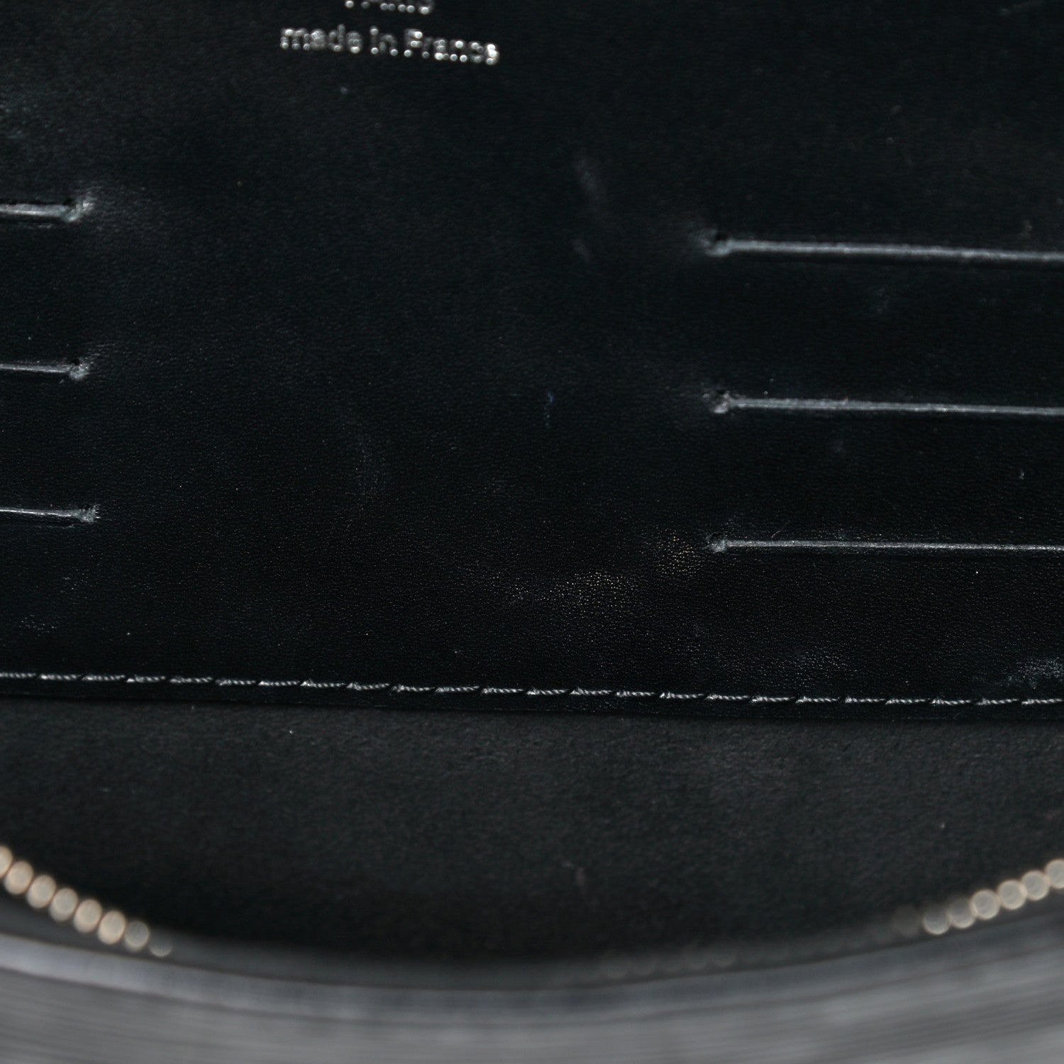 Louis Vuitton Epi Electric Pochette Iena Black 9 of 12
