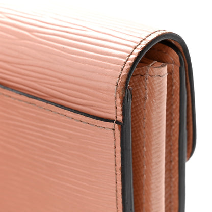 Louis Vuitton Epi Sarah Wallet NM Rose Ballerine 10 of 12