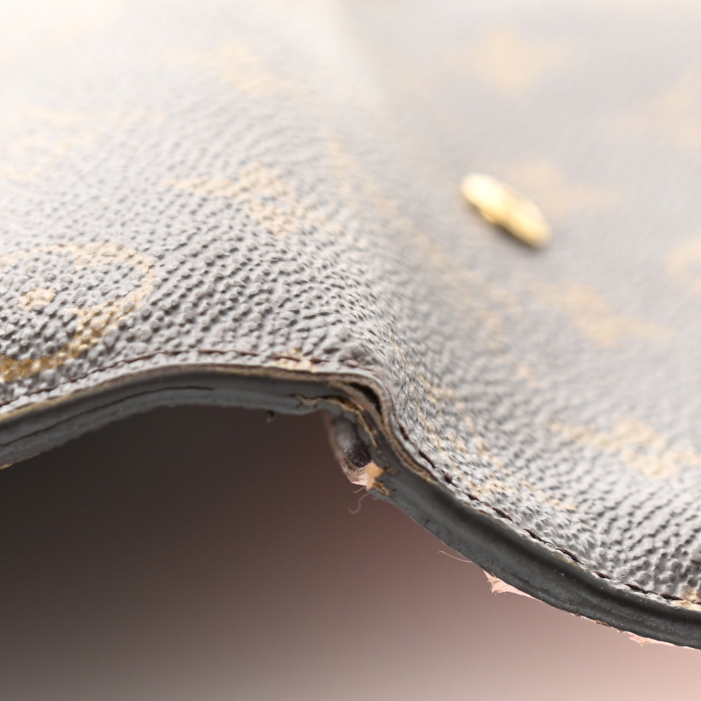 Monogram Josephine Wallet Rose Ballerine