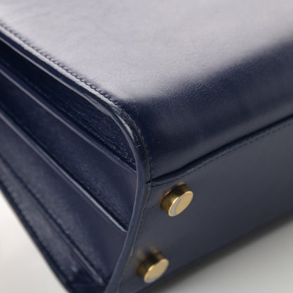 Saint Laurent Calfskin Nano Sac De Jour Dark Blue 13 of 24