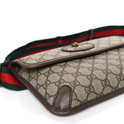 Gucci GG Supreme Monogram Neo Vintage Web Belt Bag Brown 8 of 9