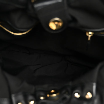 Gucci Monogram Studded Pelham Medium Tote Black 4 of 9