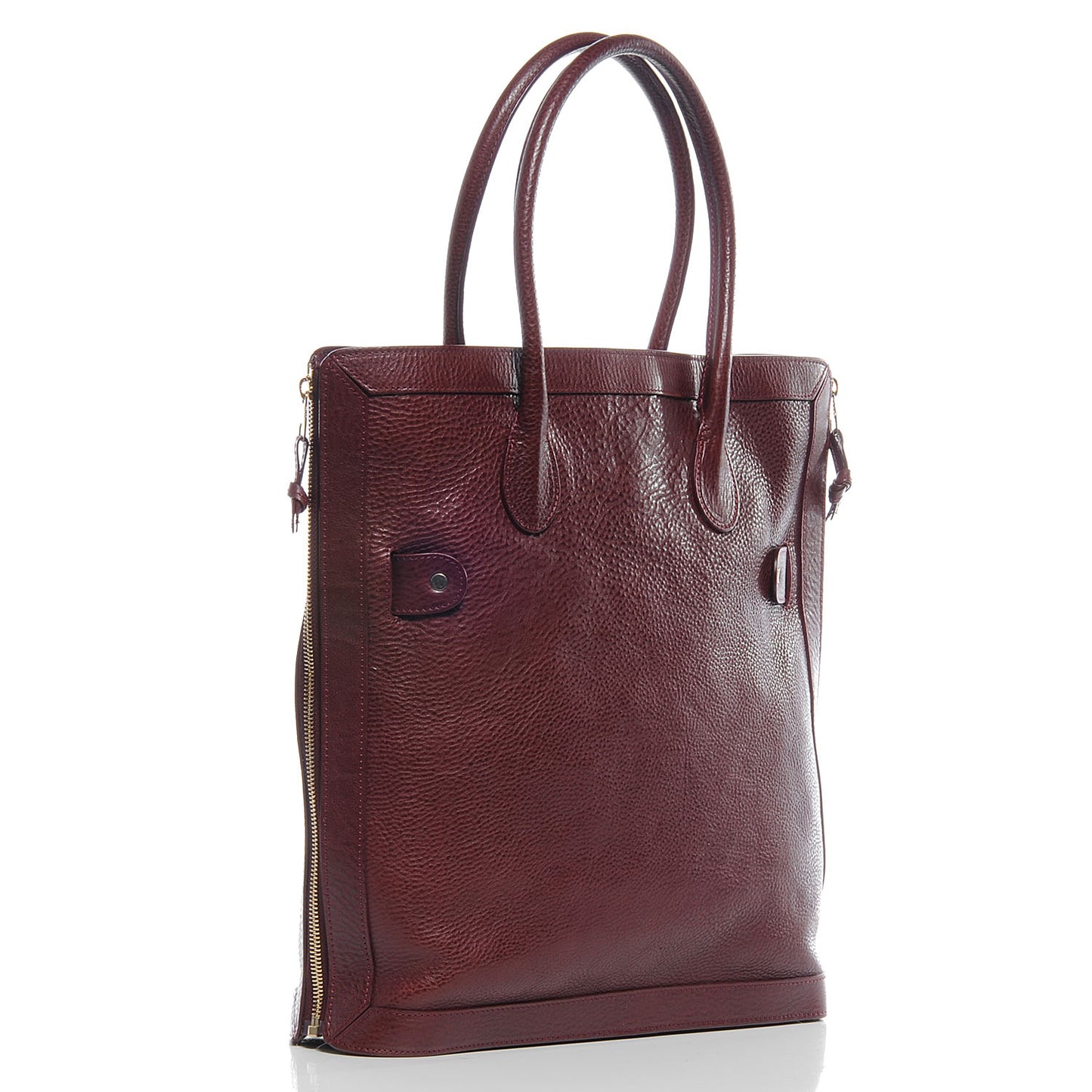 Leather PS11 Tote Burgundy