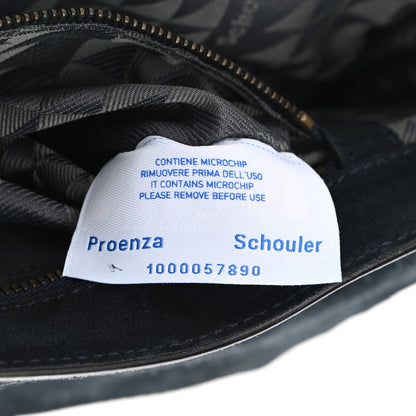 Proenza Schouler Suede Medium PS1 Satchel Navy 6 of 18