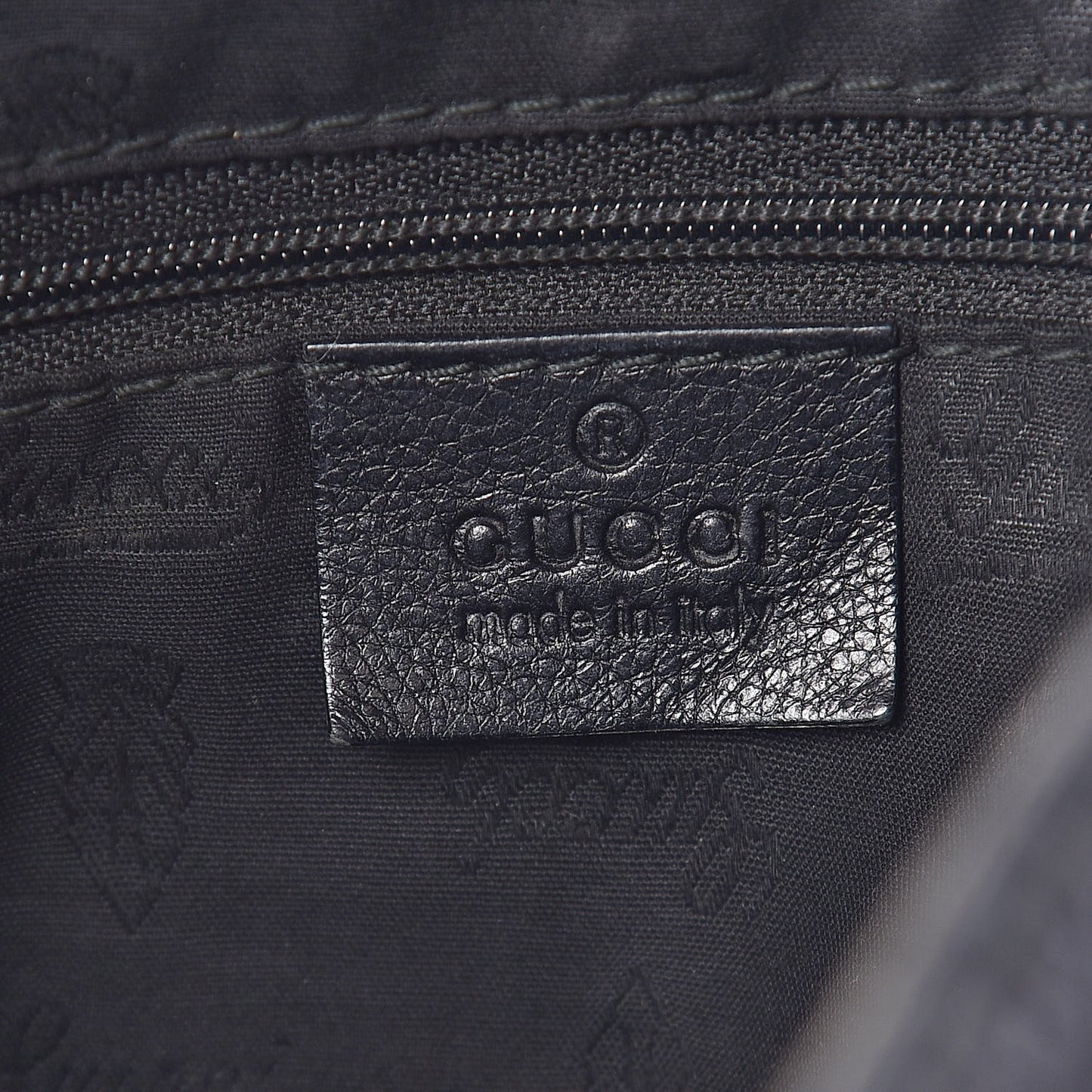 Guccissima Large New Ladies Web Hobo Black