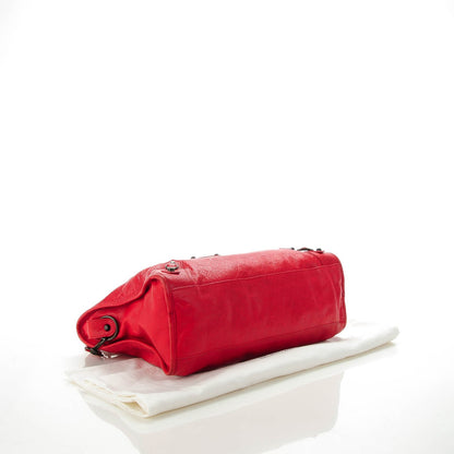 Balenciaga Agneau Classic Hardware City Rouge Coquelicot 4 of 7
