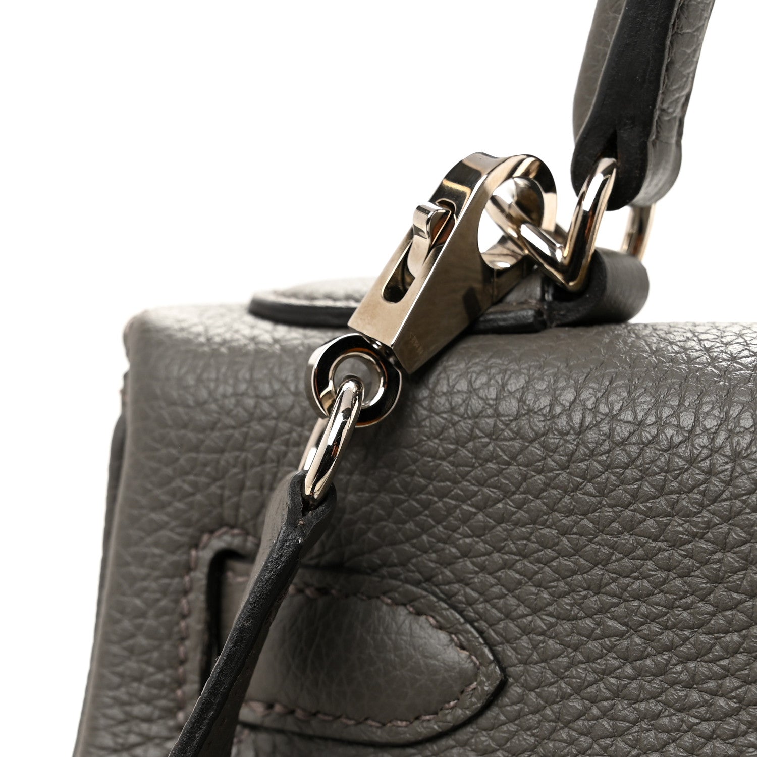 Hermes Togo Kelly Retourne 28 Etain 11 of 13